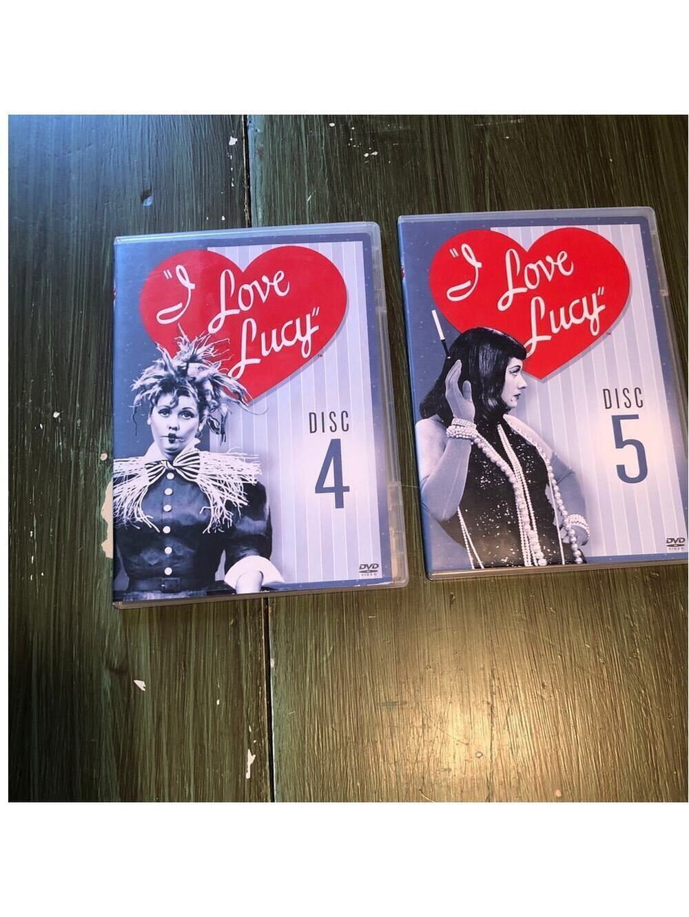 I Love Lucy Discs/DVDs 4 & 5 from the 3rd Season - great condition!